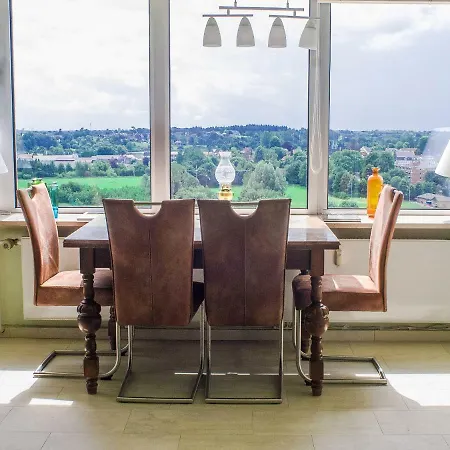 Ferienwohnung im Wikingturm mit Blick auf die Schlei - Willkommen in Schleswig! Exterior foto